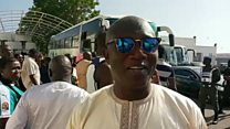 L'ancien ministre Serigne Mbacké Ndiaye fait partie des milliers de supporters partis accueillir la sélection sénégalaise.