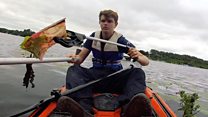 Teen kayaker clocks up 100 miles in river clean-up