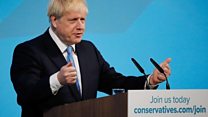 Johnson's first speech as Tory party leader - in full