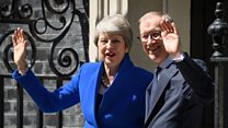 Theresa May's last day as prime minister