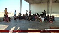 لیبیا ساحل ته نژدې د لسکونو کډوالو ډوبېدو وېره