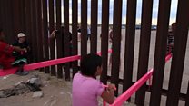 Urubibe rutandukanya Leta za Amerika na Mexico rwabaye nk'ikiraro