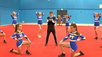 Male cheerleader: 'The buzz is like nothing else.'