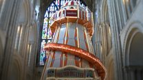 Helter-skelter 'first' for UK cathedral