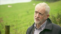 Corbyn: Macron 'quite right' on Brexit border issue