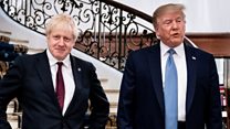 'Donald, you're on message there'