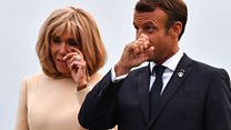 Perezida Macron yidogera Borsonaro ko yamutukiye umugore