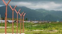 Camps built on destroyed Rohingya villages