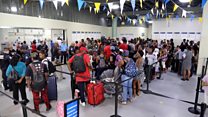 Bahamian residents evacuated on cruise ships