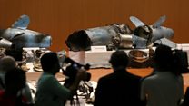 Saudis say weapons prove Iran behind oil attacks