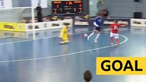 Super sub! Fly keeper scores insane flick seconds after coming on