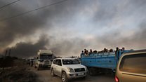 Turkish launches air strikes on Syria border area