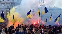 В Киев состоялся самый большой протест «Нет капитуляции»