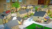 Welcome to the village made from cake