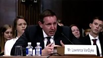 Trump judicial nominee sobs in Senate hearing