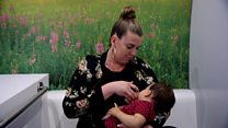 'Breast pumping in my manager's office'