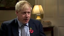 Johnson challenged over Trump trade comments
