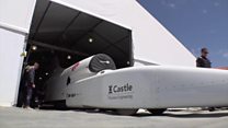The 'Bloodhound' aiming to break the land speed record