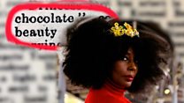 The 'chocolate' princess who caused a media storm