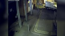 Footage shows thieves cutting power lines at hospital
