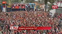 Crowds cheer freed Brazil ex-President Lula