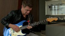 How do you update an iconic electric guitar?