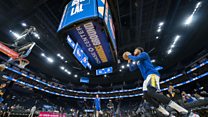 Behind-the-scenes at the NBA's newest stadium