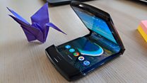 Hands-on with folding Motorola Razr
