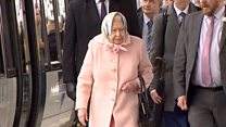 Queen travels by train to Norfolk for Christmas