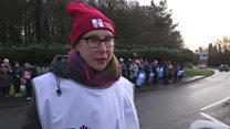 Deeds not words count for striking nurses