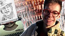 'I just love drawing with typewriters'