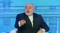 محمد جواد ظریف خطاب به کشورهای اروپایی گفت که اجازه زورگویی به آمریکا ندهند
