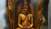 Family return family heirloom Buddha to Sri Lanka