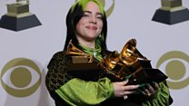'Anything is possible' - Billie Eilish on making history