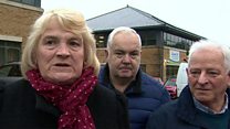 Protesters oppose planned A&E downgrade