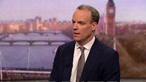 Raab: EU alignment 'not even in negotiating room'