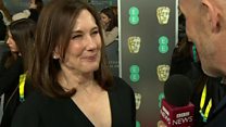 Hollywood Producer Kathleen Kennedy on her Bafta win