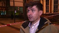 Witness describes seeing police chase suspect