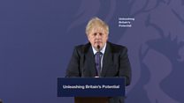 Johnson denies a no-trade deal option would cost jobs