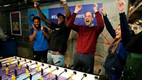 Tackling mental health through football