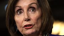 Pelosi defends tearing up Trump's speech