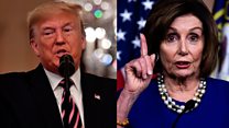 Personality clash: Trump and Pelosi spar over faith