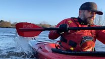 The River Bann's kayaking litter-picker