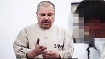 Rare video of El Chapo