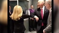The 'Wuhan shake' or the elbow bump?