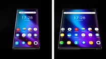 Hands-on with extending screen smartphone concept