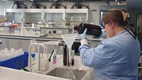University staff produce hand sanitiser for NHS