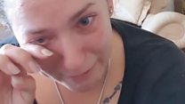 NHS worker makes emotional 'stay at home' plea