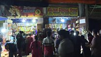 Indians panic buy supplies ahead of lockdown