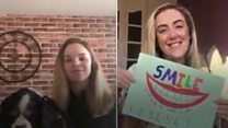 Teachers create video to keep pupils' spirits up